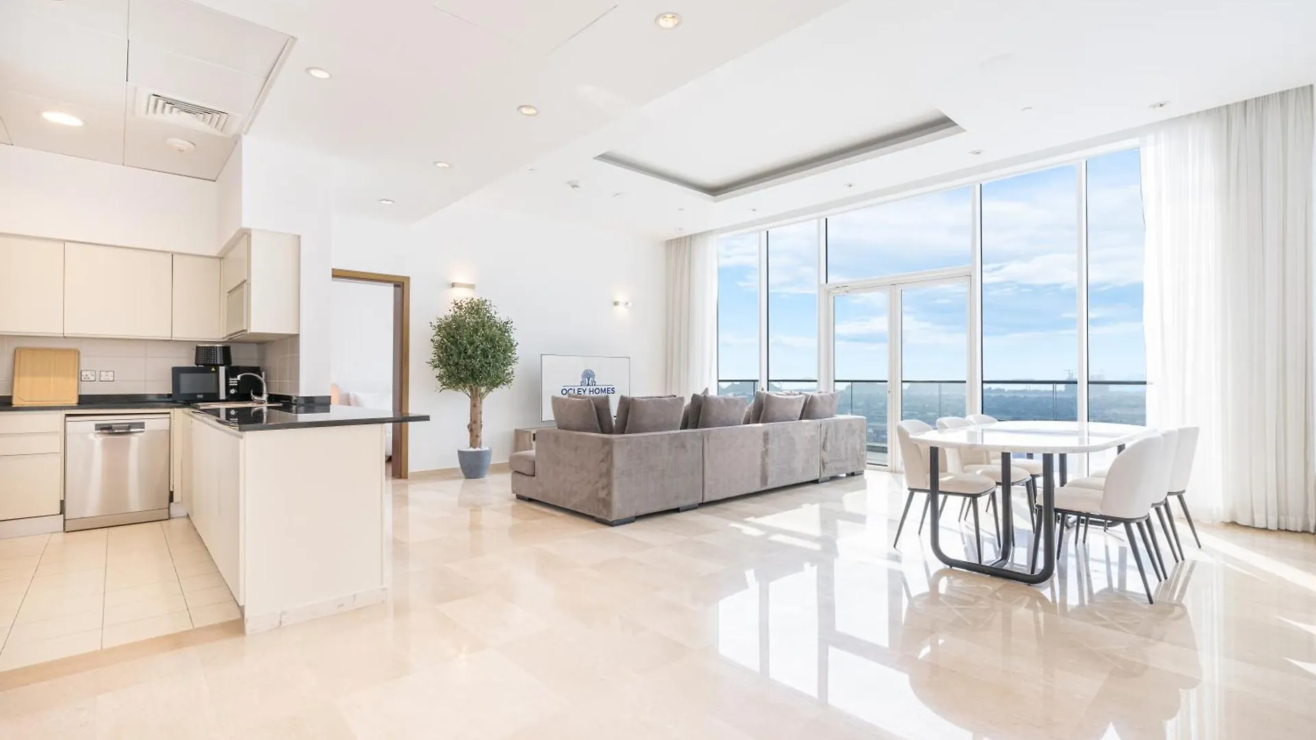 Palm Home Next To Nakheel Mall With Private Beach Dubaï Appartement